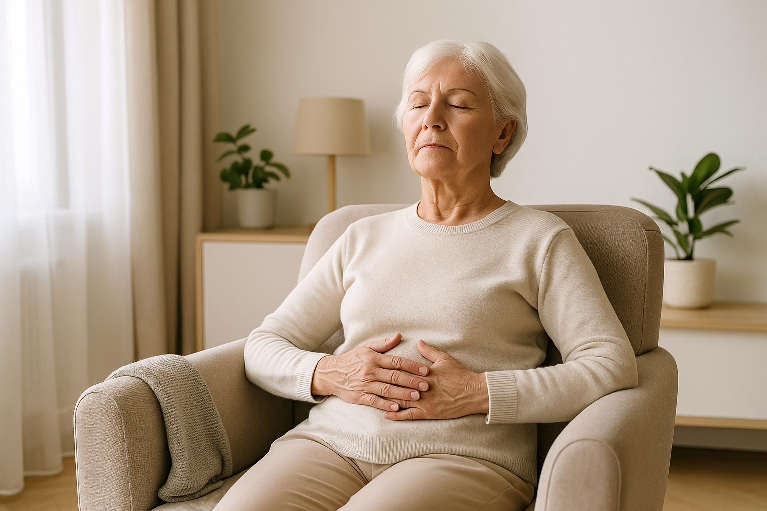 Спокойная дыхательная практика