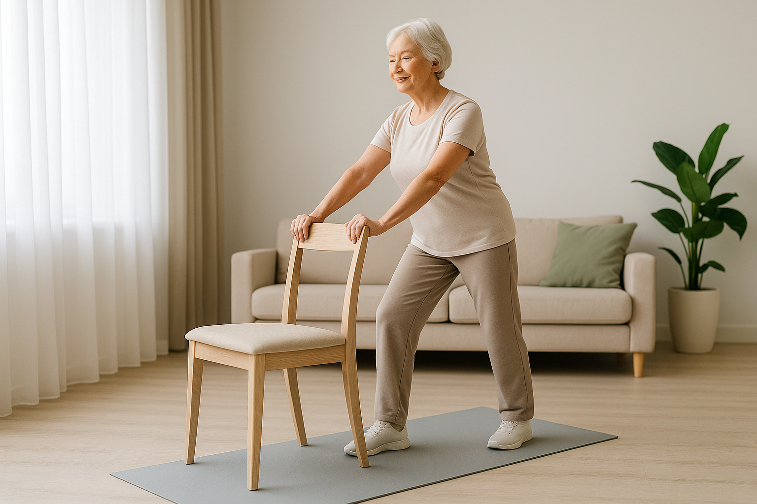 Мягкая гимнастика для пожилых дома